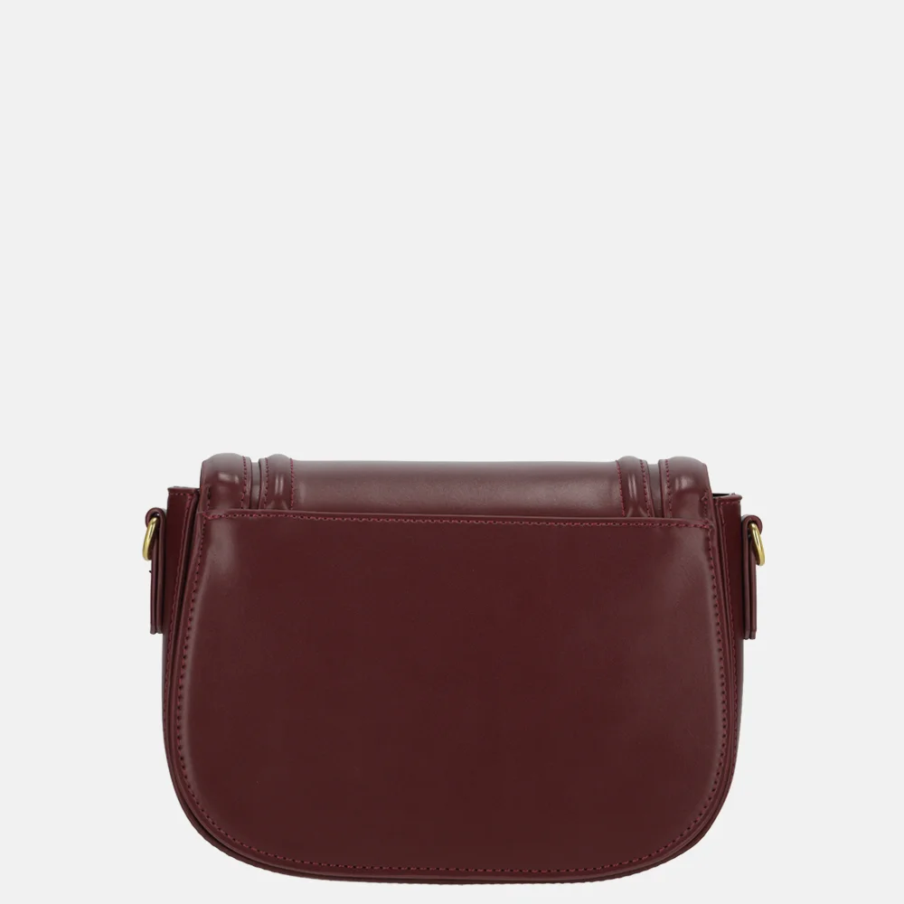 Firenze crossbody tas burgundy bij Duifhuizen