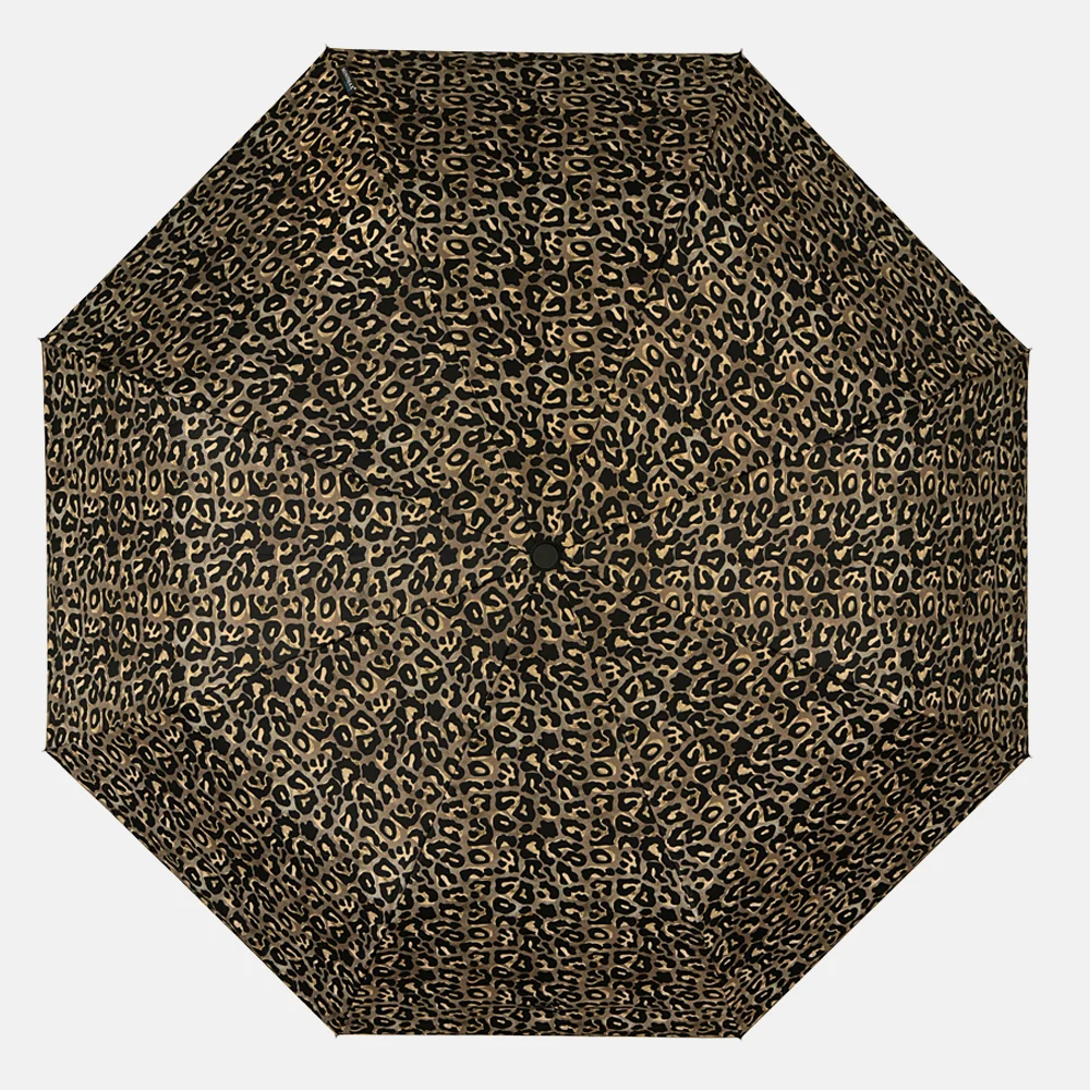 Impliva opvouwbare paraplu panter bij Duifhuizen