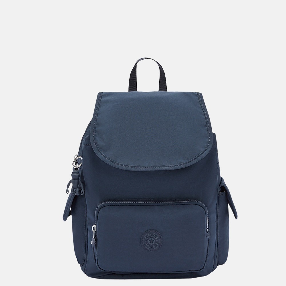 Kipling City Pack rugzak S blue bleu bij Duifhuizen