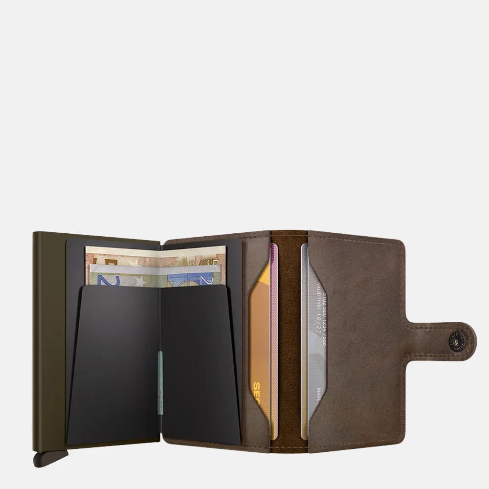 Secrid Miniwallet vintage oak bij Duifhuizen