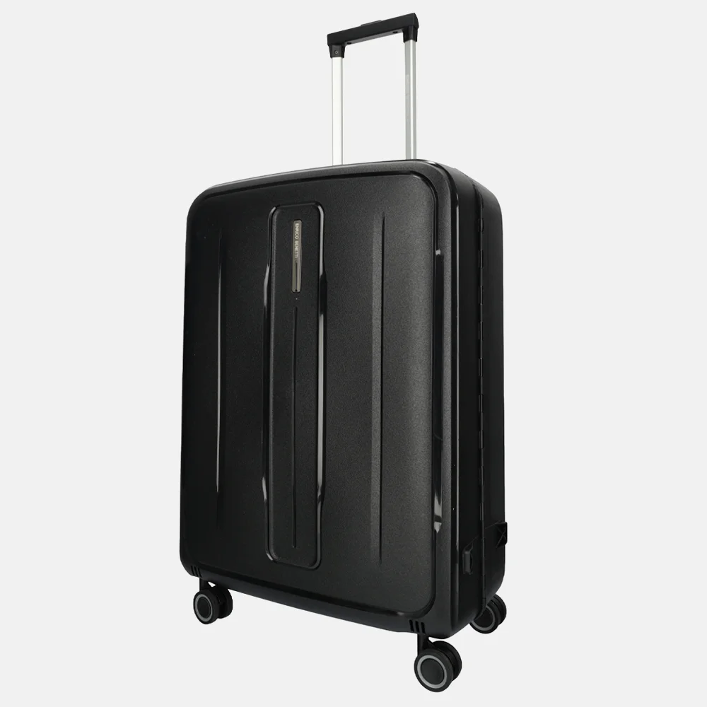 Enrico Benetti Chicago koffer 75 cm zwart bij Duifhuizen