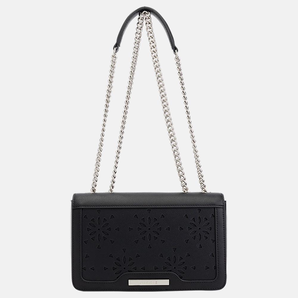 Nikkie Lasercut schoudertas M black