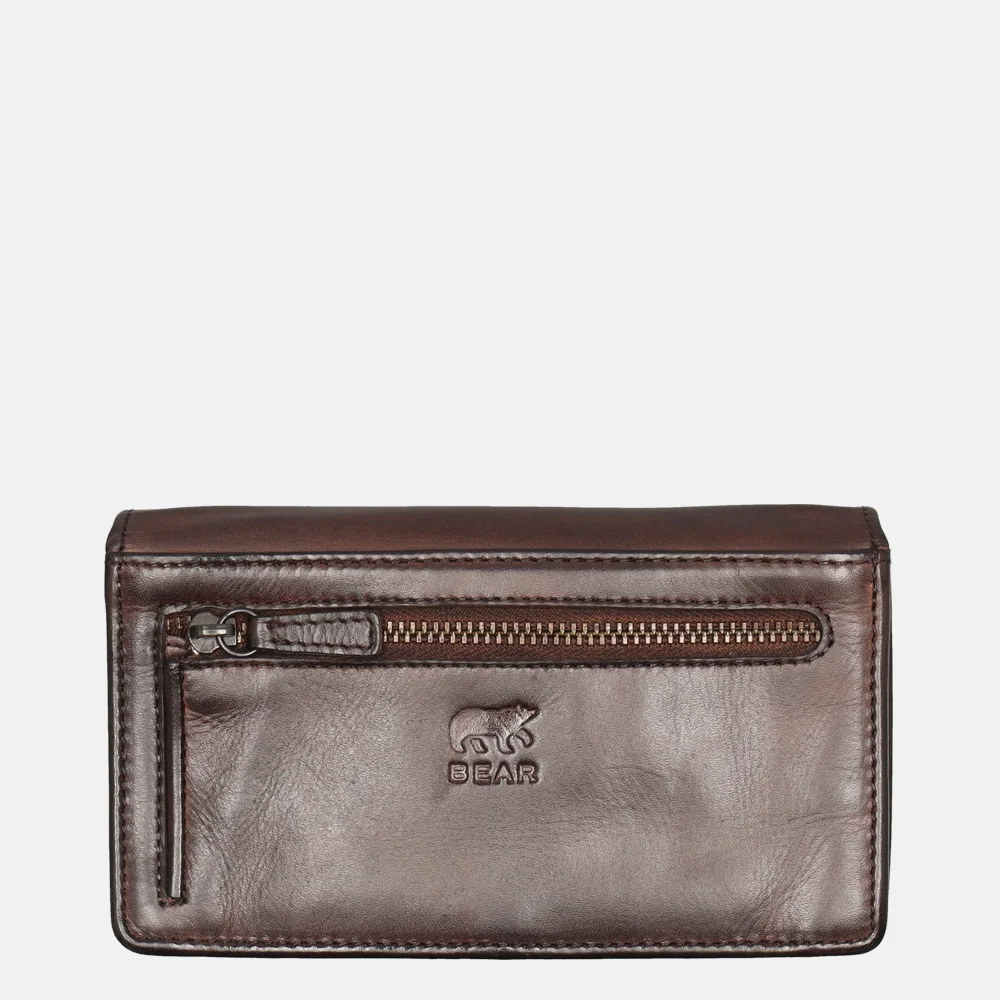 Bear Design Emma portemonnee donkerbruin bij Duifhuizen