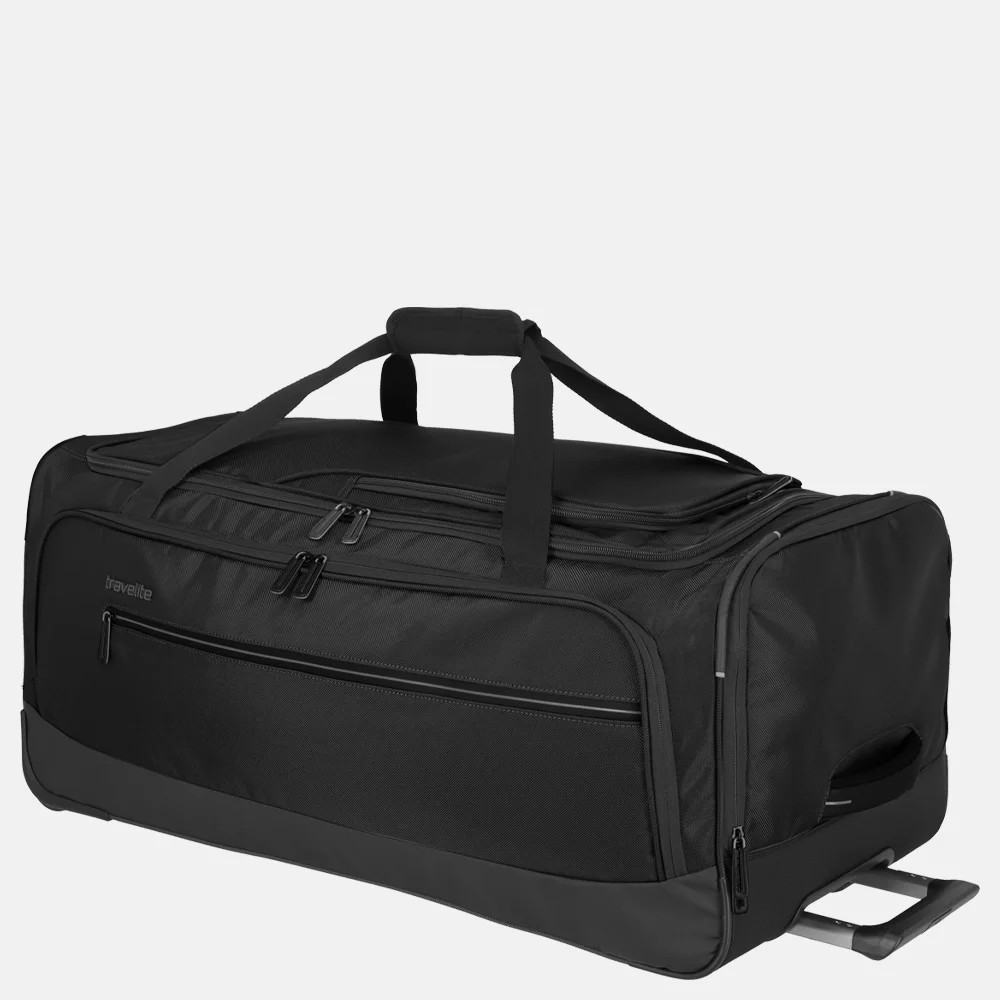 Travelite Crosslite 5.0 reistas op wielen L black bij Duifhuizen