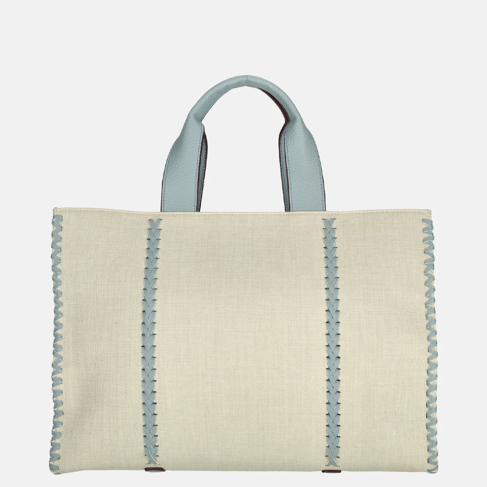 Laurent David handtas light blue bij Duifhuizen