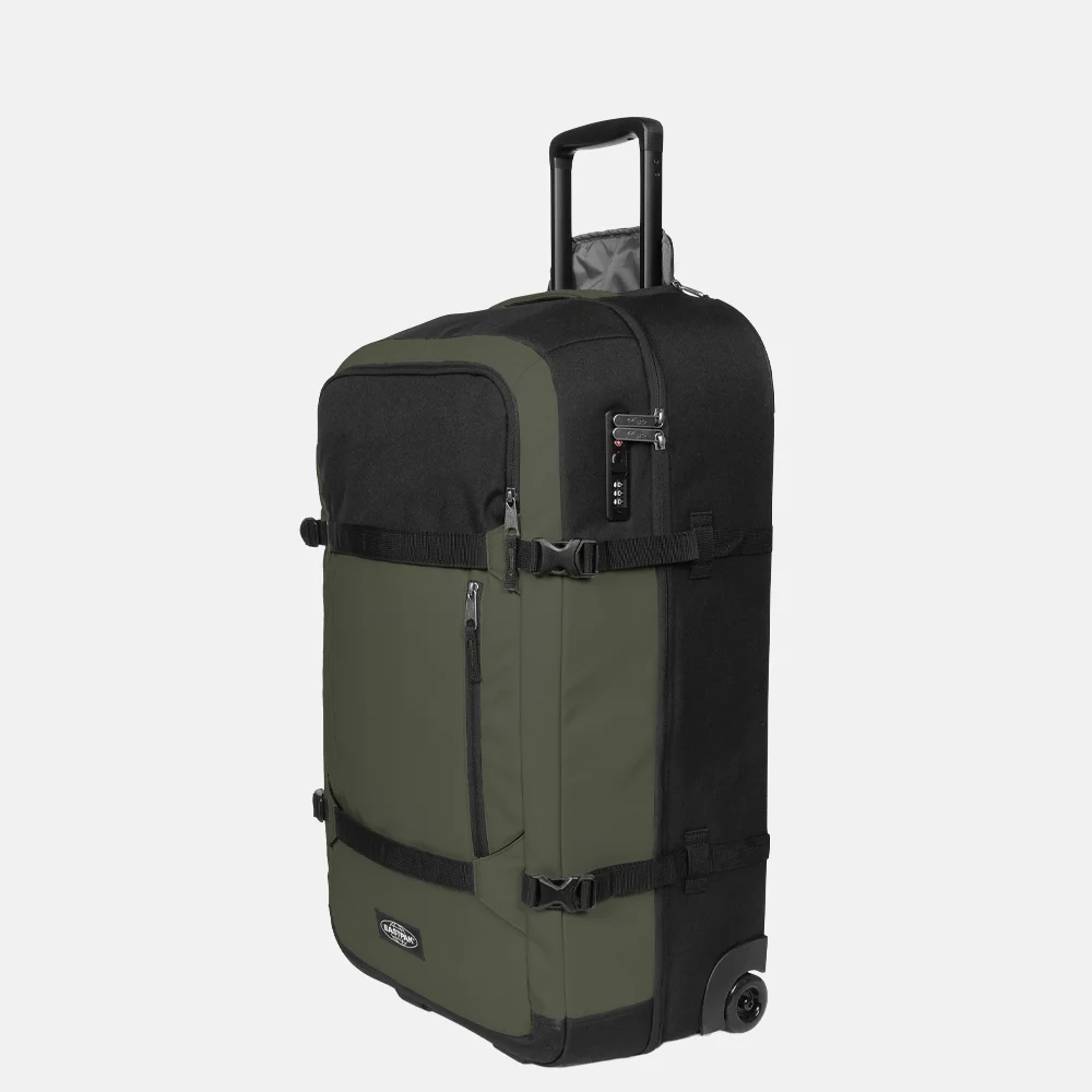 Eastpak Transit'r Pro M reistas op wielen 71 cm khaki coated bij Duifhuizen