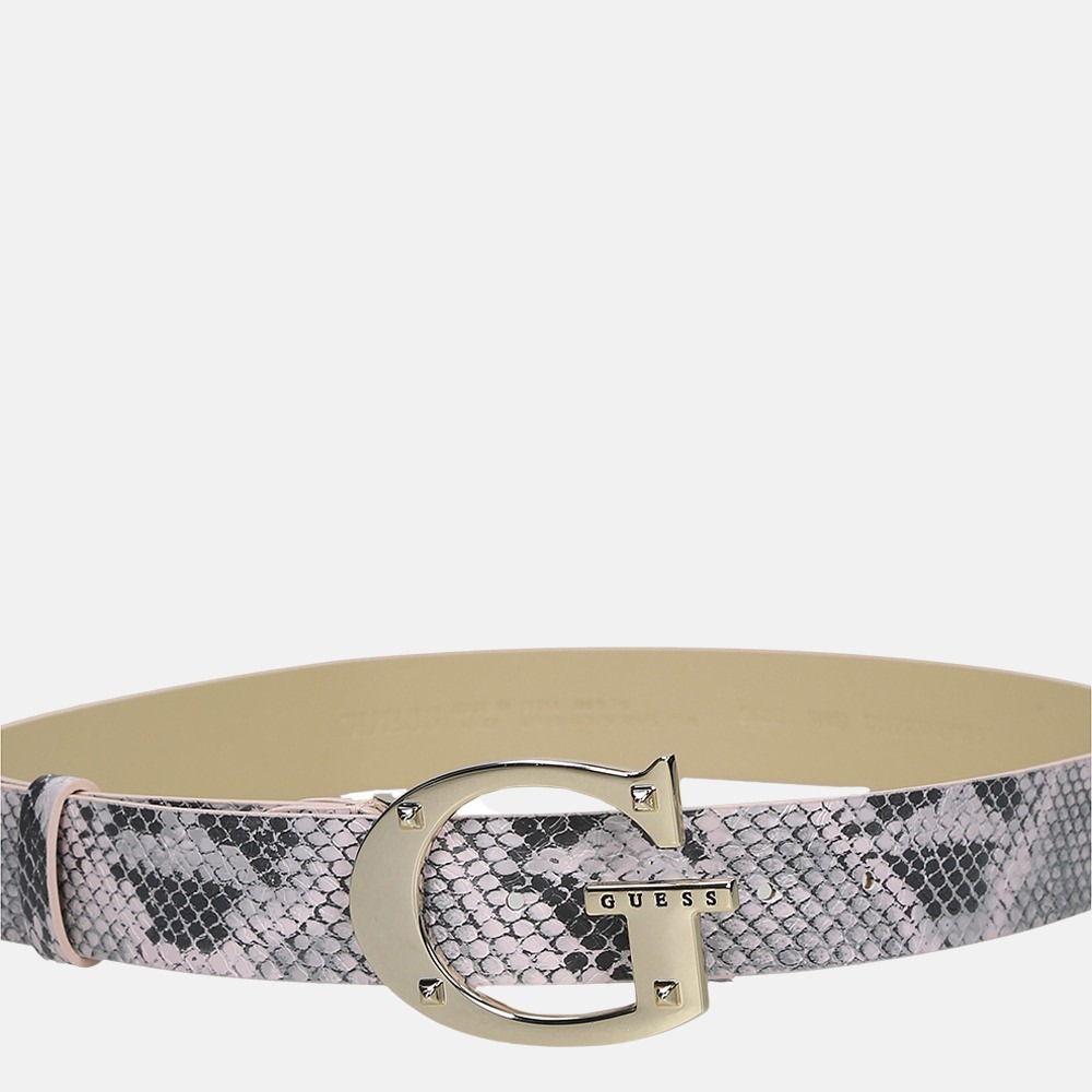 Guess Camilla riem 3.5 cm python bij Duifhuizen