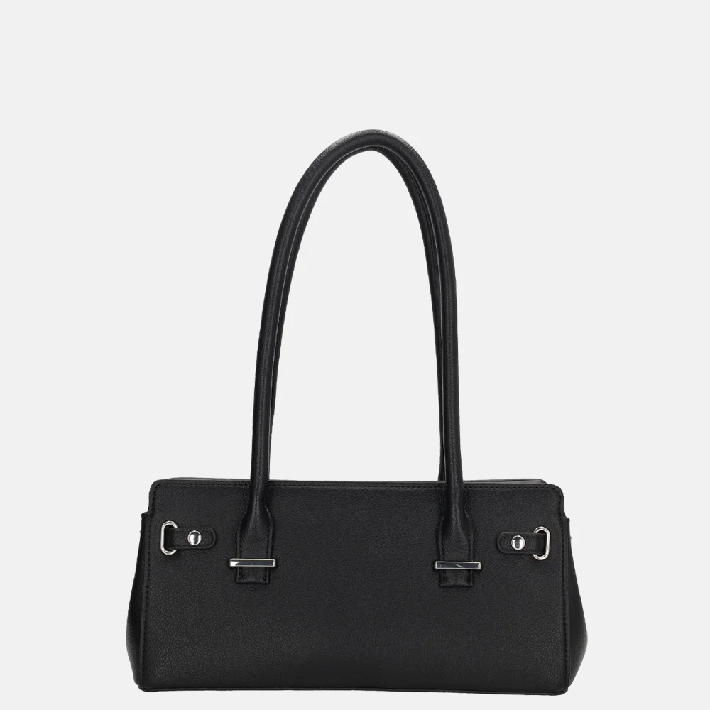 Charm London Soho schoudertas classic zwart bij Duifhuizen