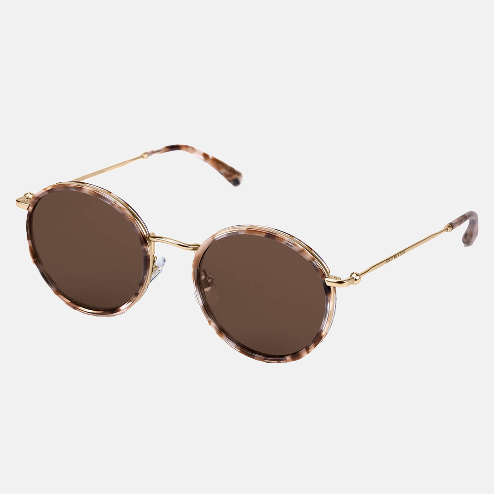 Kapten & Son Amsterdam zonnebril toffee tortoise brown bij Duifhuizen