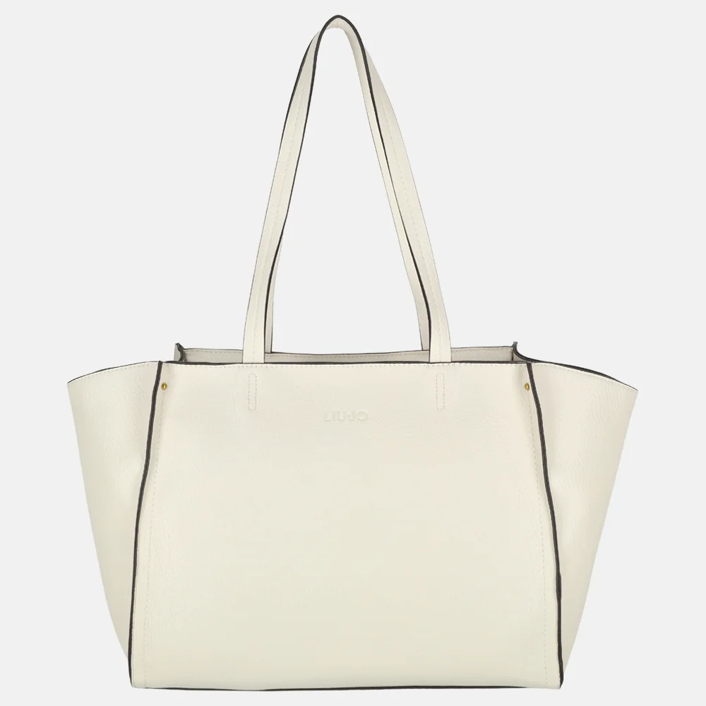 Liu Jo Lapislazzulo tote shopper L cream bij Duifhuizen