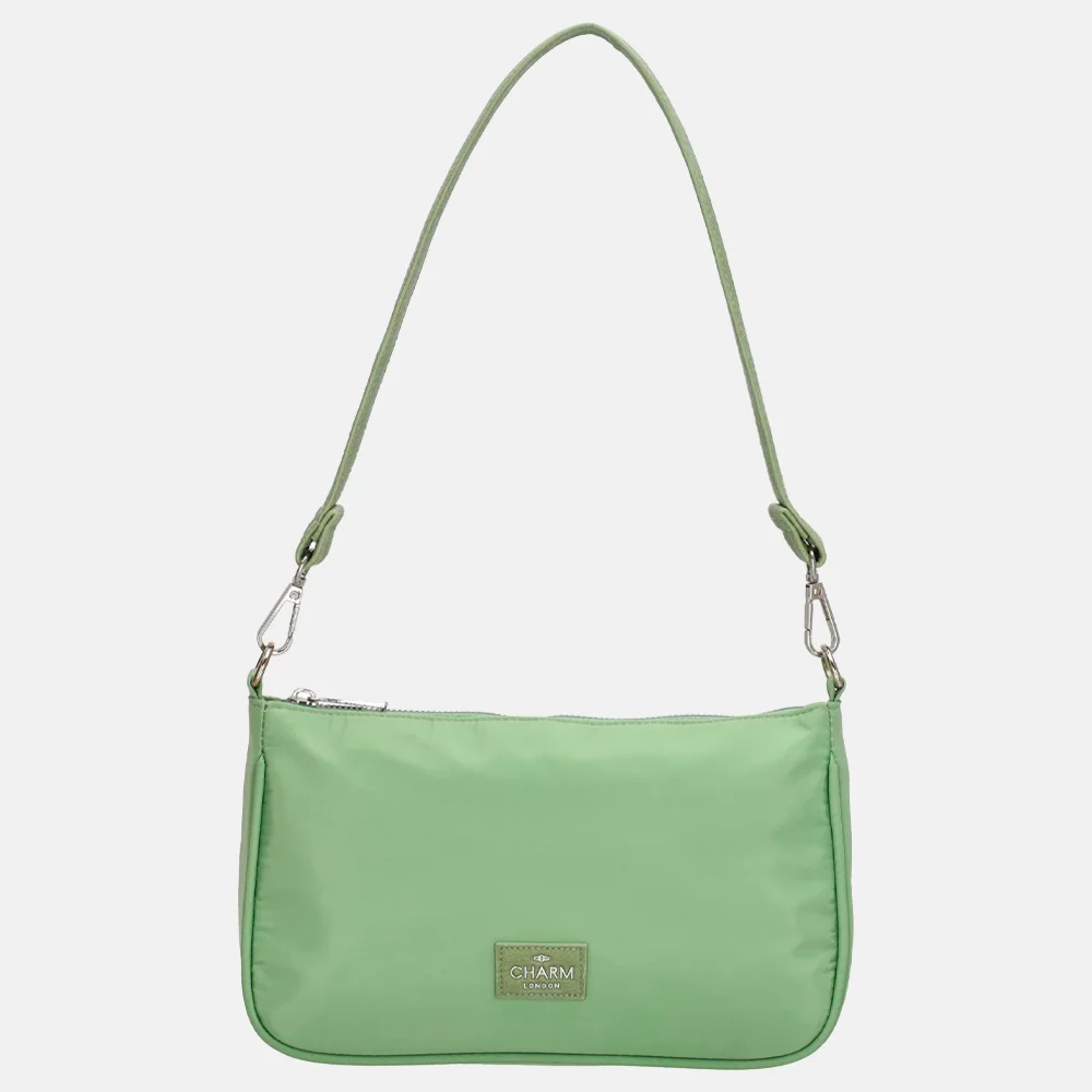 Charm London crossbody tas mint bij Duifhuizen