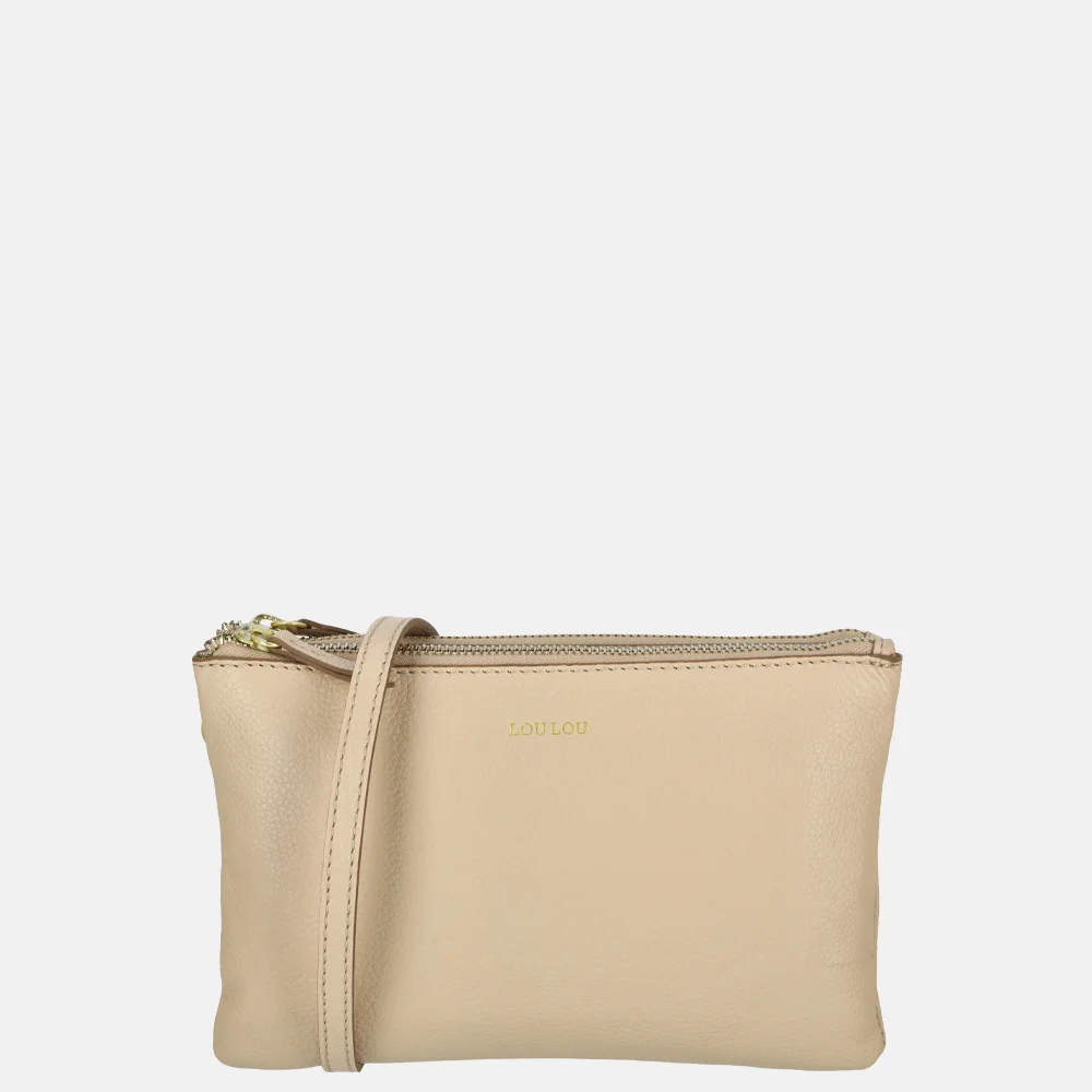 Loulou Essentiels Camille crossbody tas cashmere