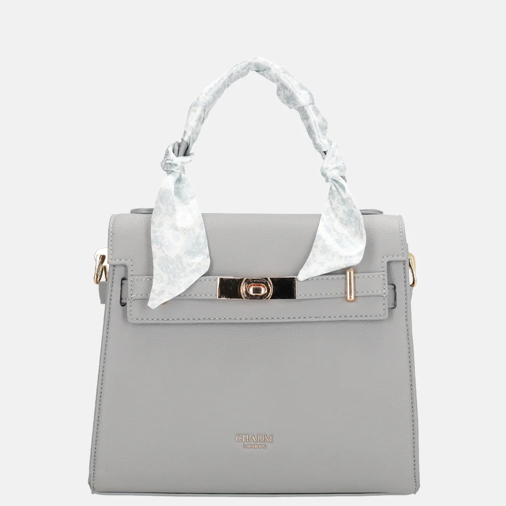 Charm London The Hamptons handtas S light blue bij Duifhuizen