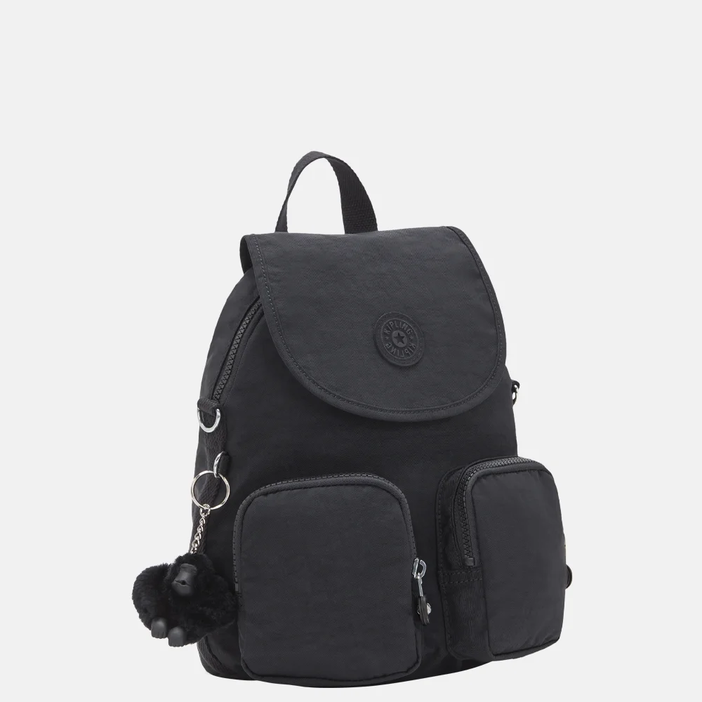 Kipling Firefly Up rugzak black noir bij Duifhuizen