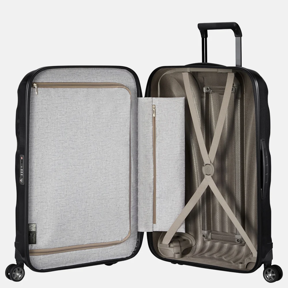 Samsonite C-Lite reiskoffer 75 cm black bij Duifhuizen