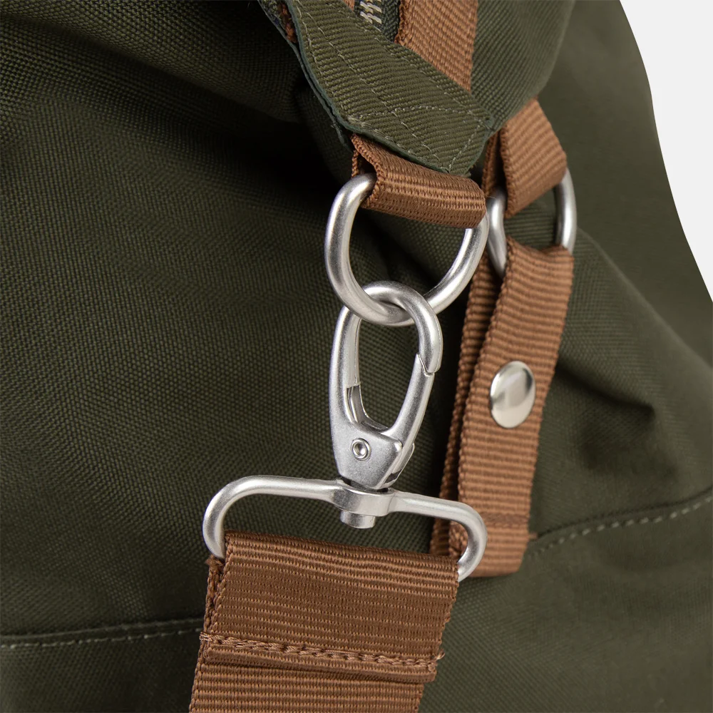 Faguo weekendtas 43 liter kaki bij Duifhuizen