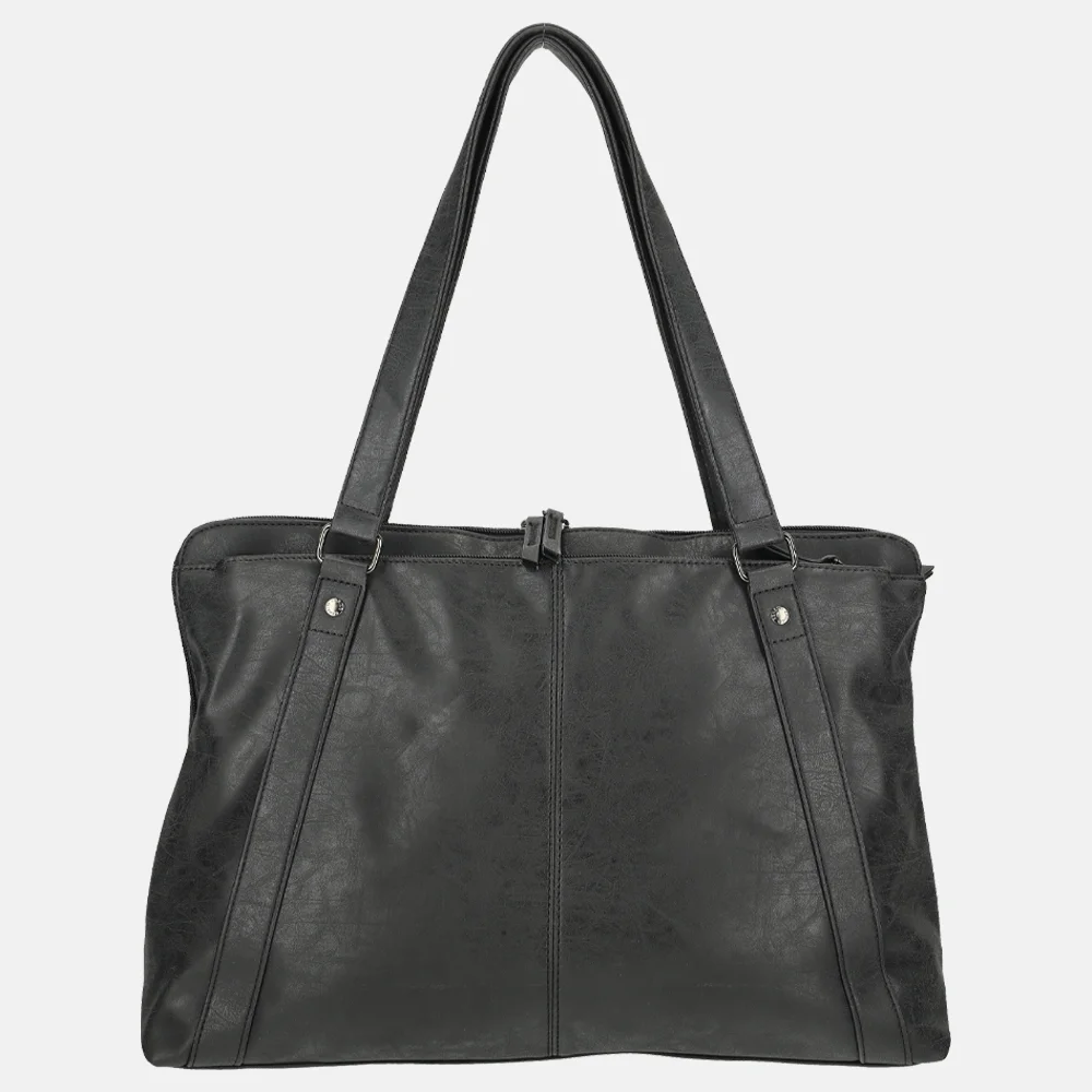 Enrico Benetti Karin shopper L zwart bij Duifhuizen