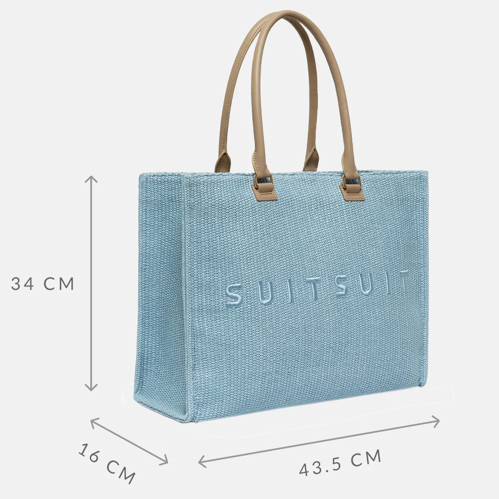 Suitsuit Fusion shopper borrowed blue bij Duifhuizen