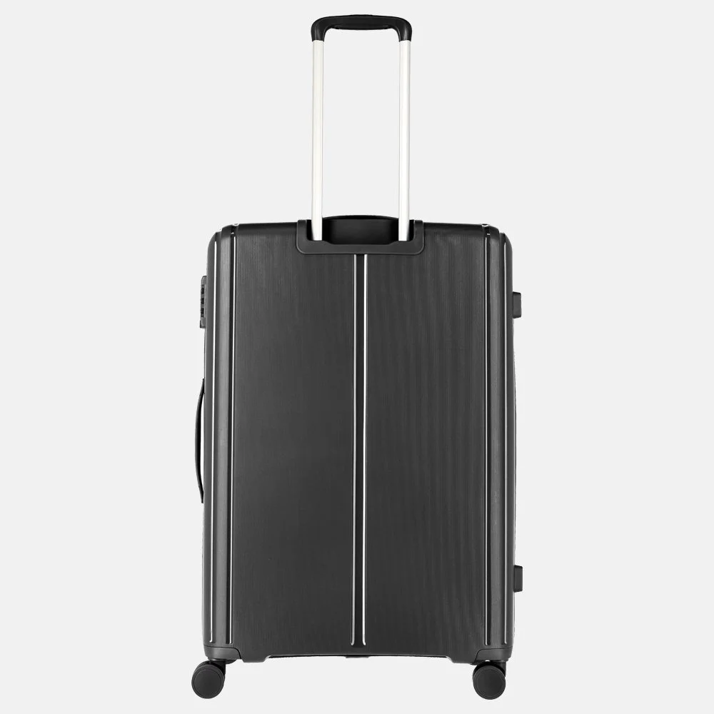Travelite Vaka spinner koffer 75 cm black bij Duifhuizen