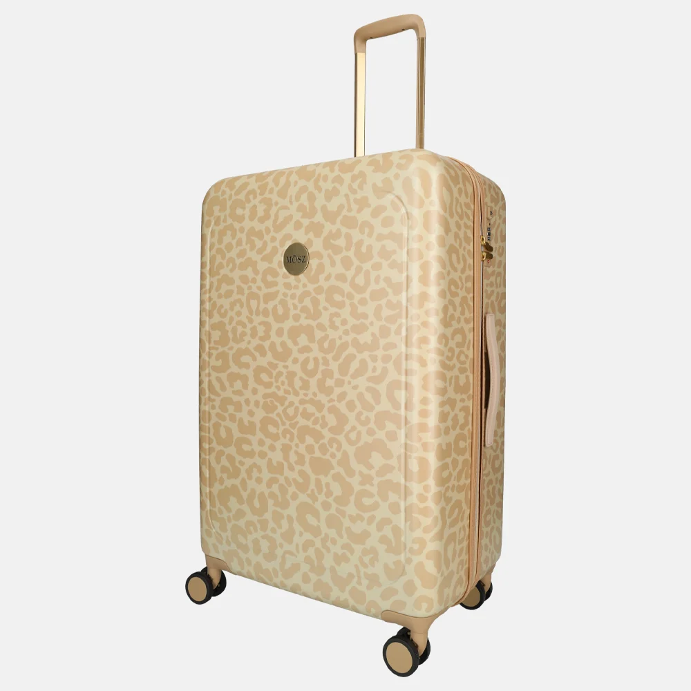 Mosz Lauren koffer 76 cm latte leo bij Duifhuizen