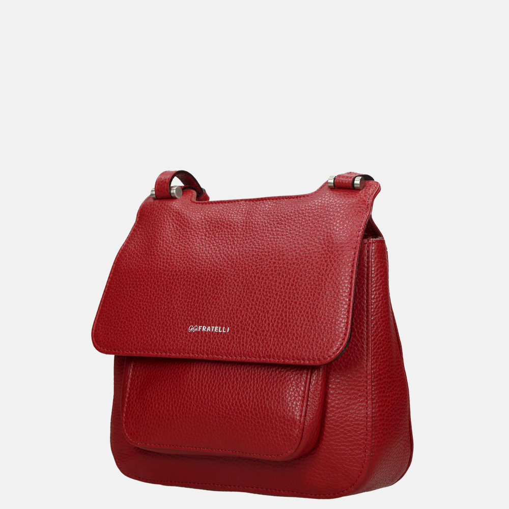 Gigi Fratelli Romance crossbody tas  red bij Duifhuizen