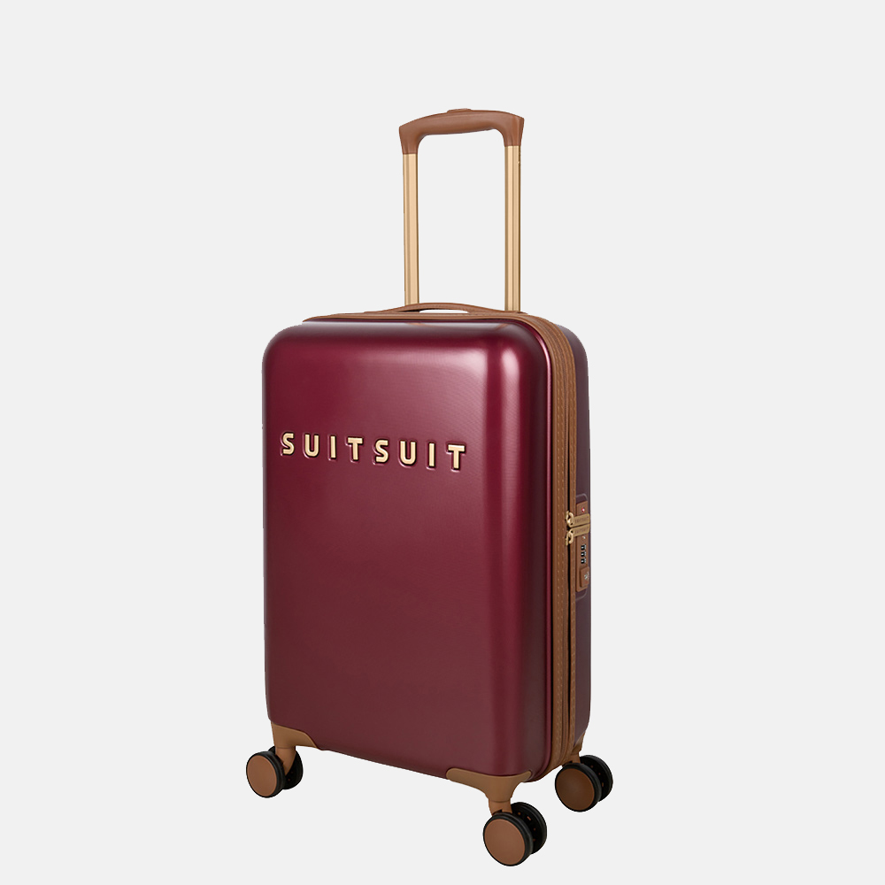 SUITSUIT Fab Seventies Classic koffer 55 cm biking red bij Duifhuizen