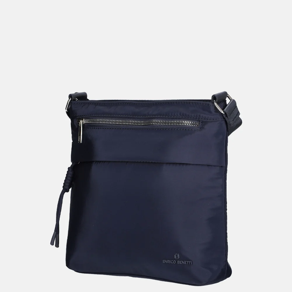 Enrico Benetti Janice crossbody tas blue bij Duifhuizen