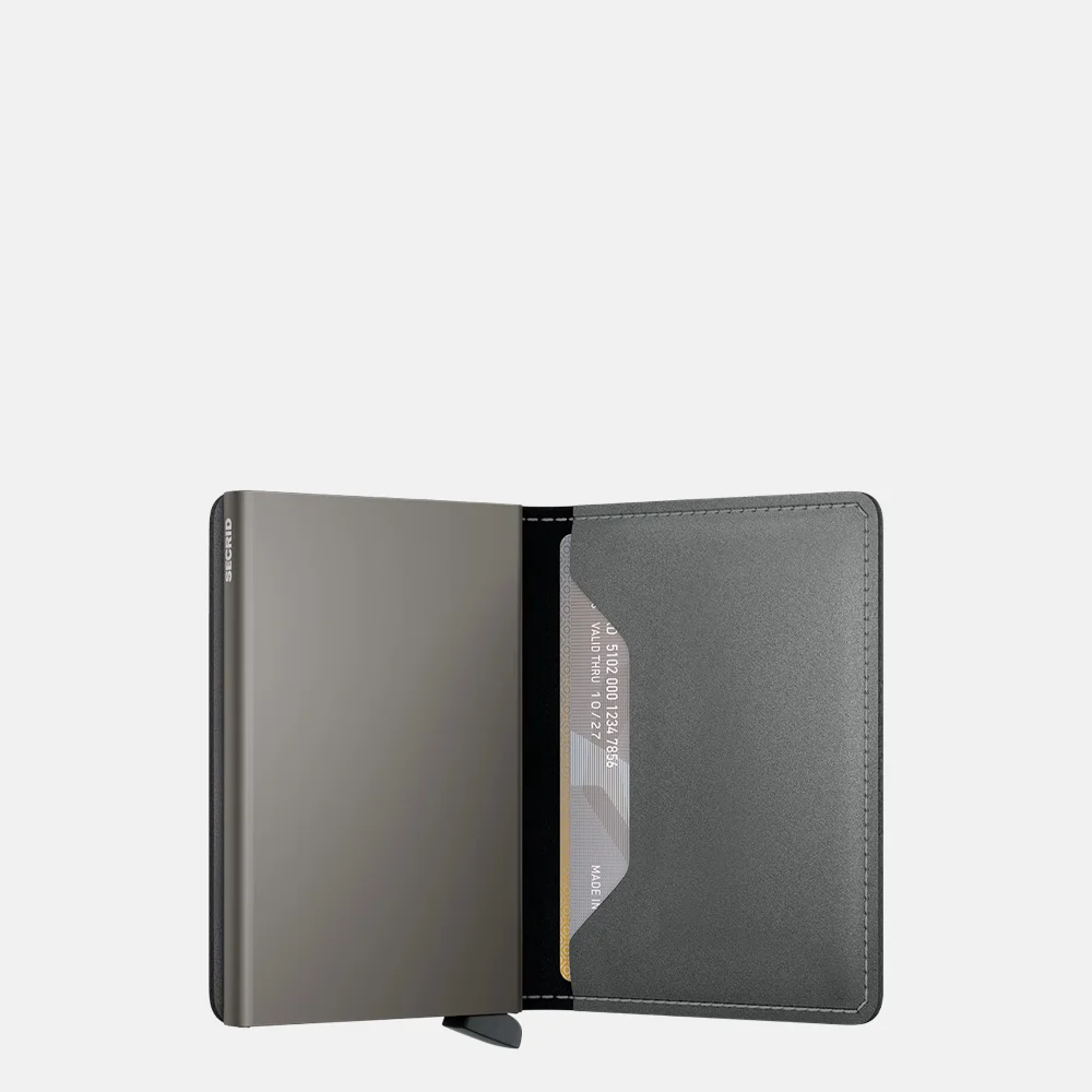 Secrid Slimwallet pasjeshouder matte satin steel bij Duifhuizen