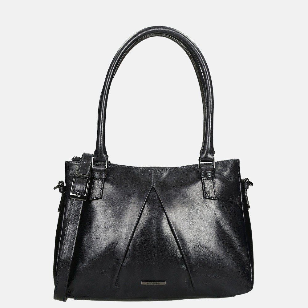 Claudio Ferrici Pelle Vecchia shopper M black