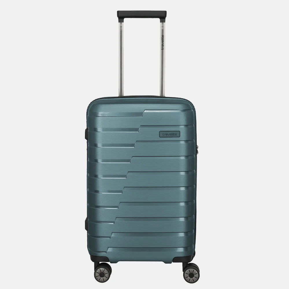 Travelite Air Base handbagage koffer slim 55 cm ice blue