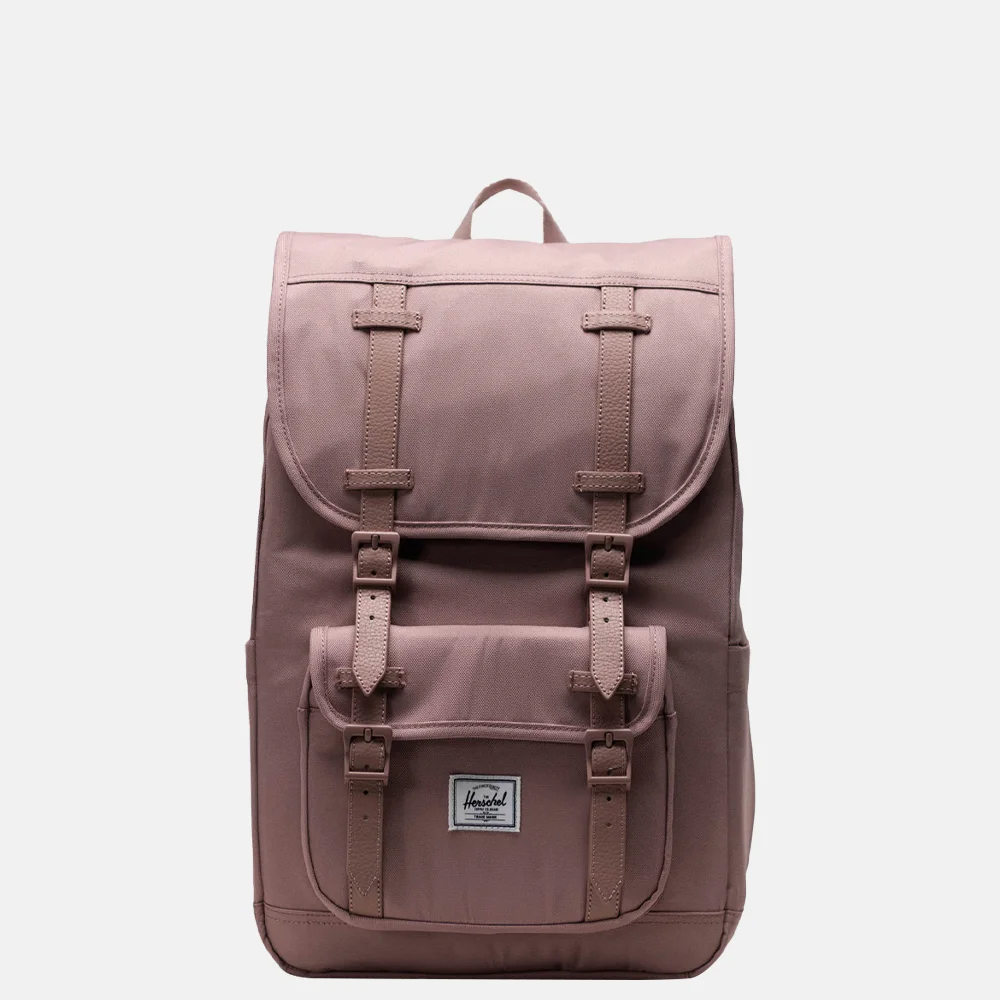 Herschel Little America rugzak M Ash Rose bij Duifhuizen