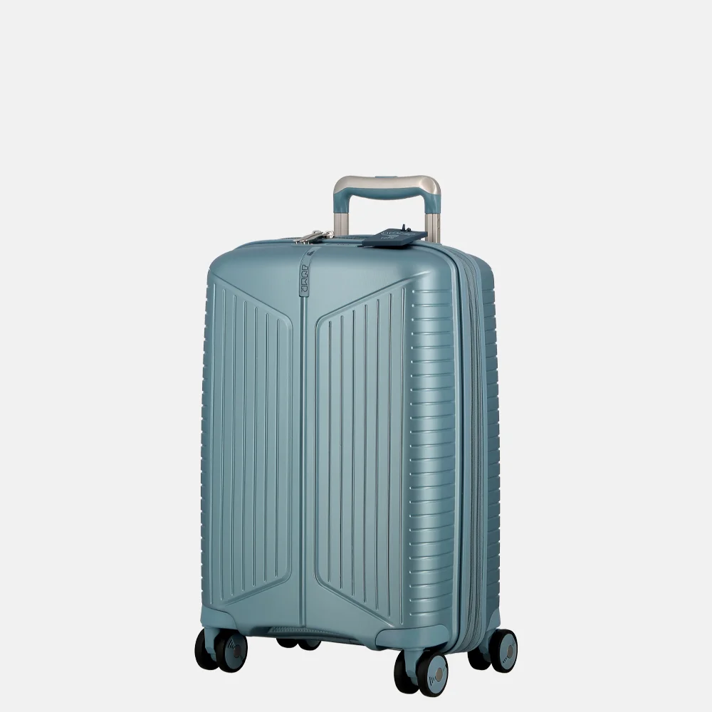Jump Evae handbagage koffer 55 cm expandable blueciel bij Duifhuizen