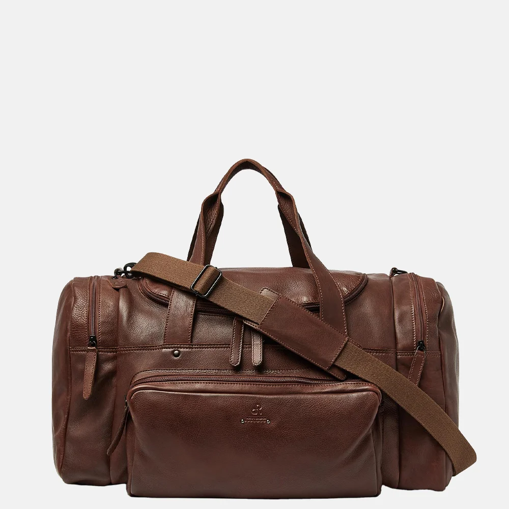 DR Amsterdam weekendtas brown bij Duifhuizen