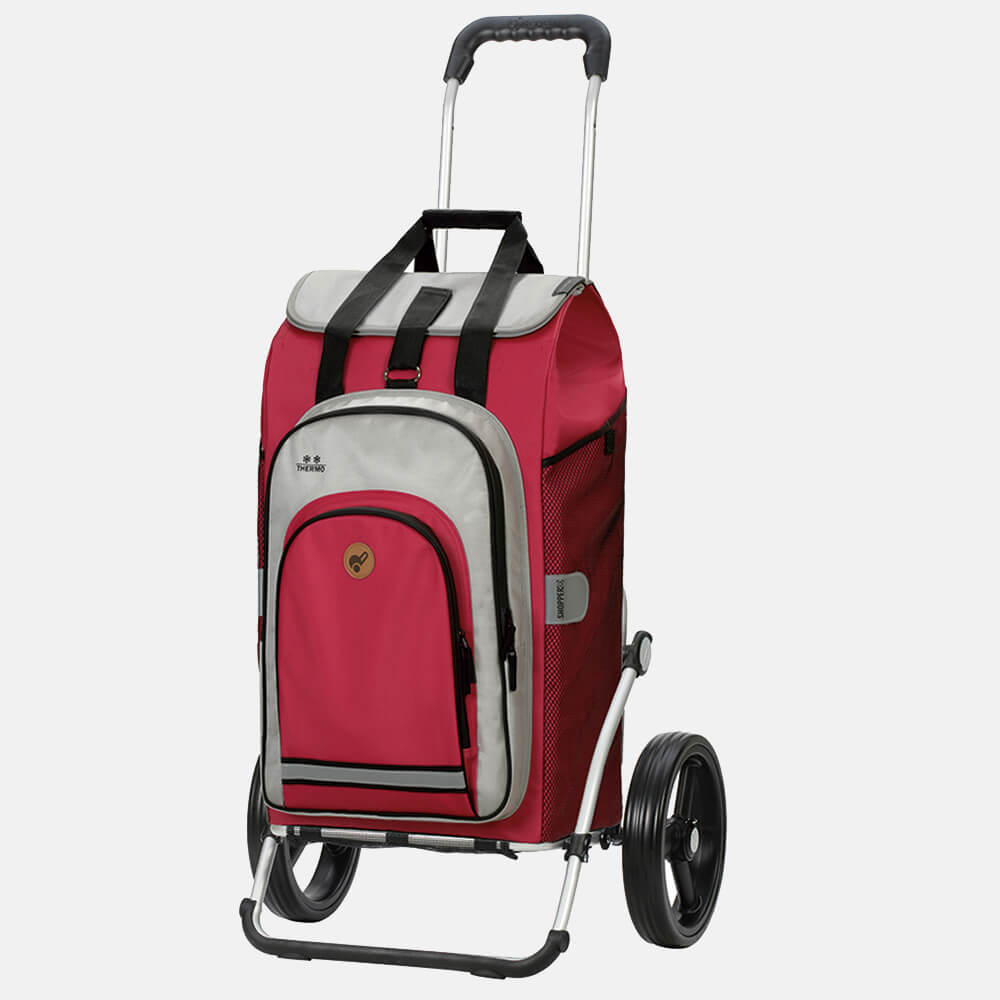 Andersen Royal Shopper Hydro 2.0 boodschappentrolley rood bij Duifhuizen