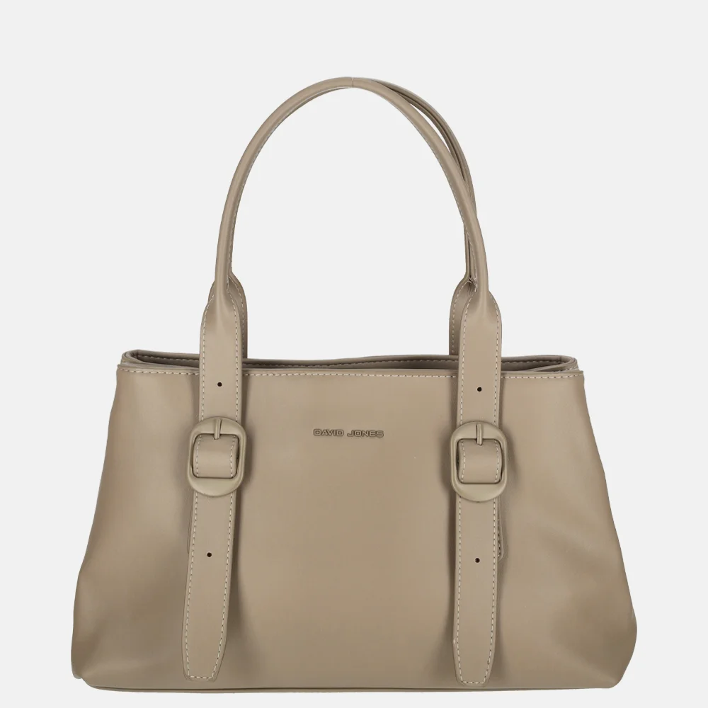 David Jones handtas warm taupe
