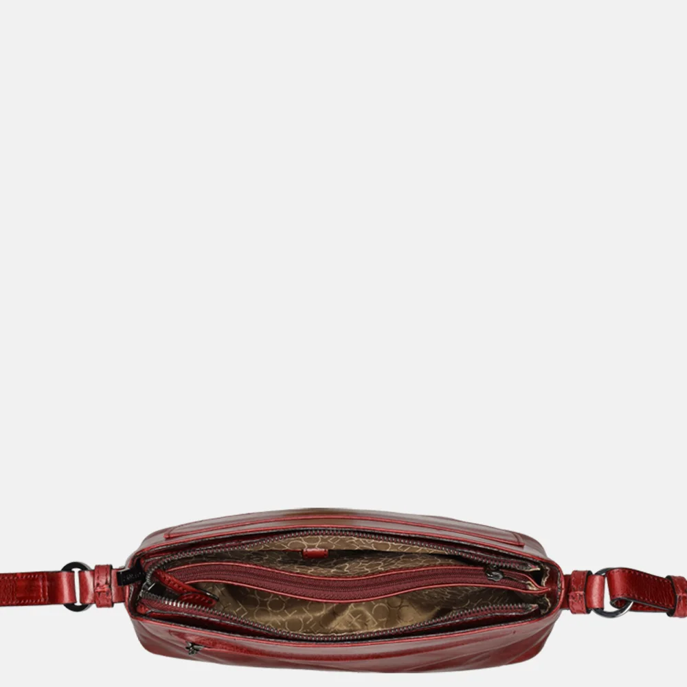 Claudio Ferrici Pelle Vecchia crossbody tas bordo bij Duifhuizen
