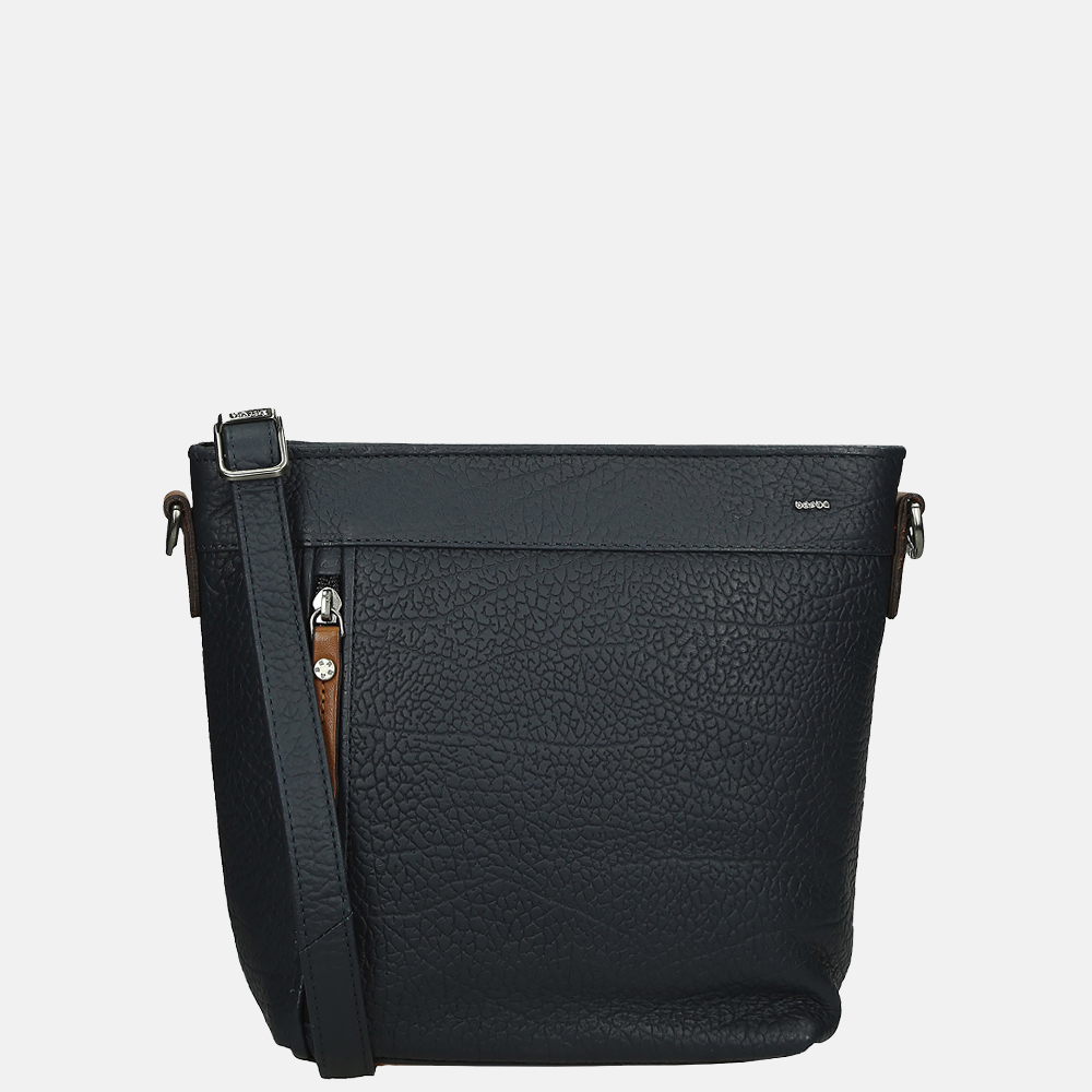 Berba Chamonix crossbody tas navy bij Duifhuizen