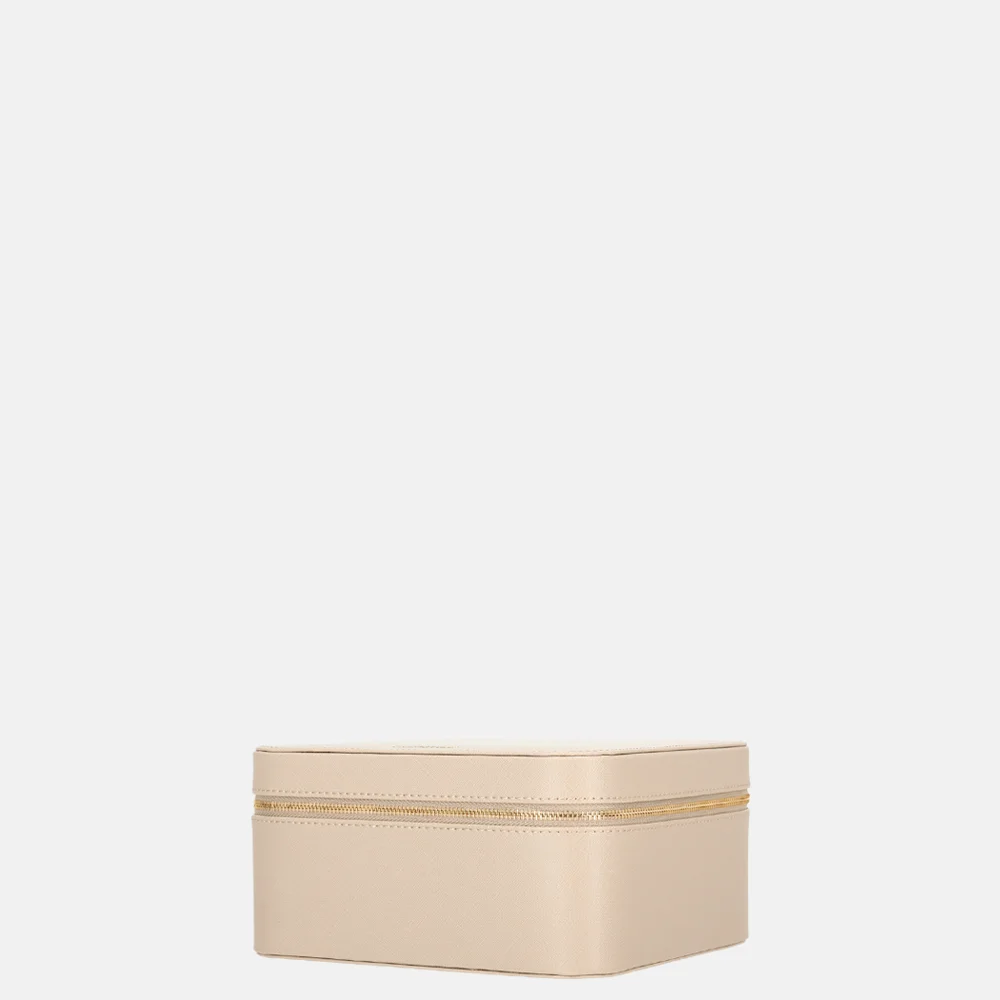Valentino Bags Faby sieradendoos L beige bij Duifhuizen