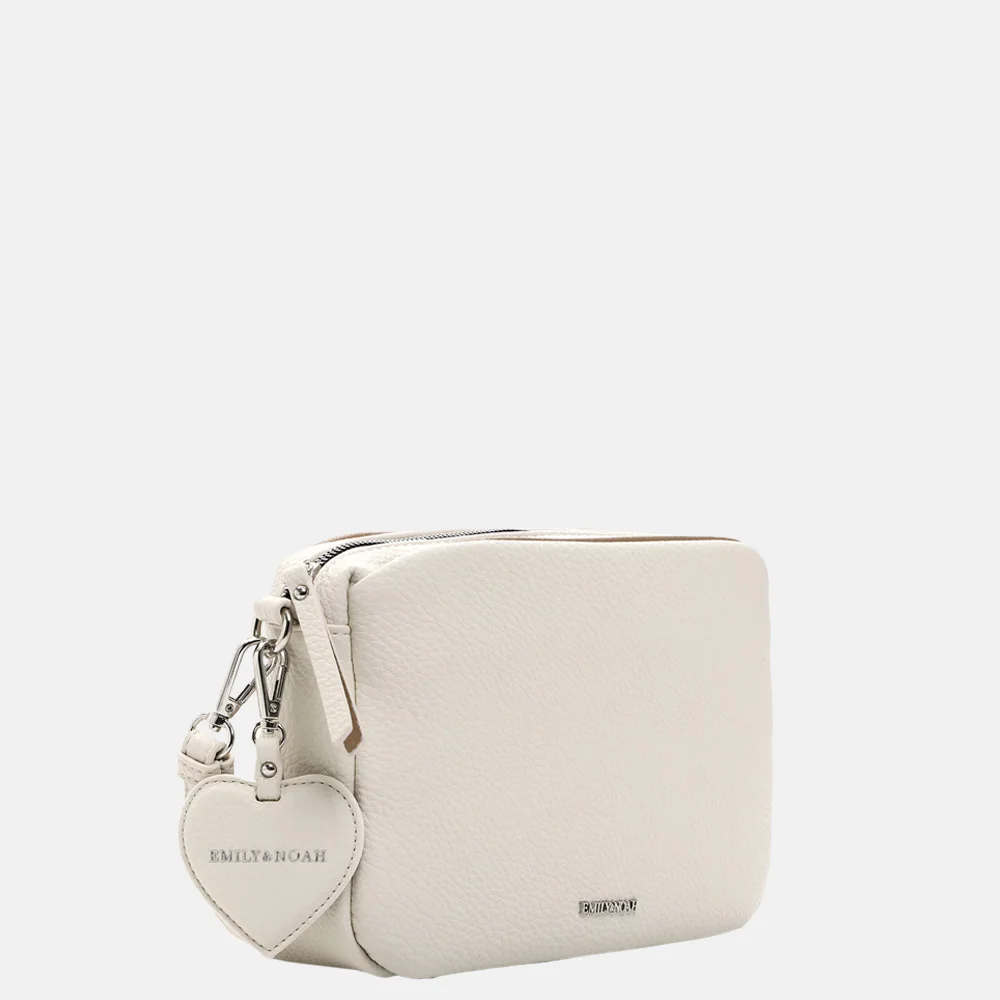 Emily & Noah Enie crossbody tas beige bij Duifhuizen