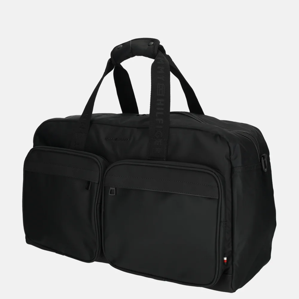 Tommy Hilfiger Repreve weekendtas BDS black bij Duifhuizen
