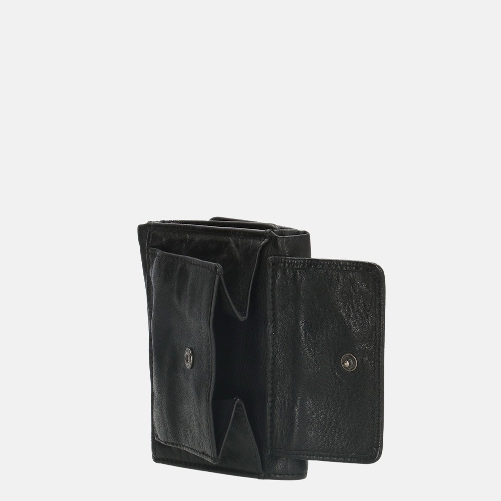 Old West Paint Rock portemonnee S black bij Duifhuizen