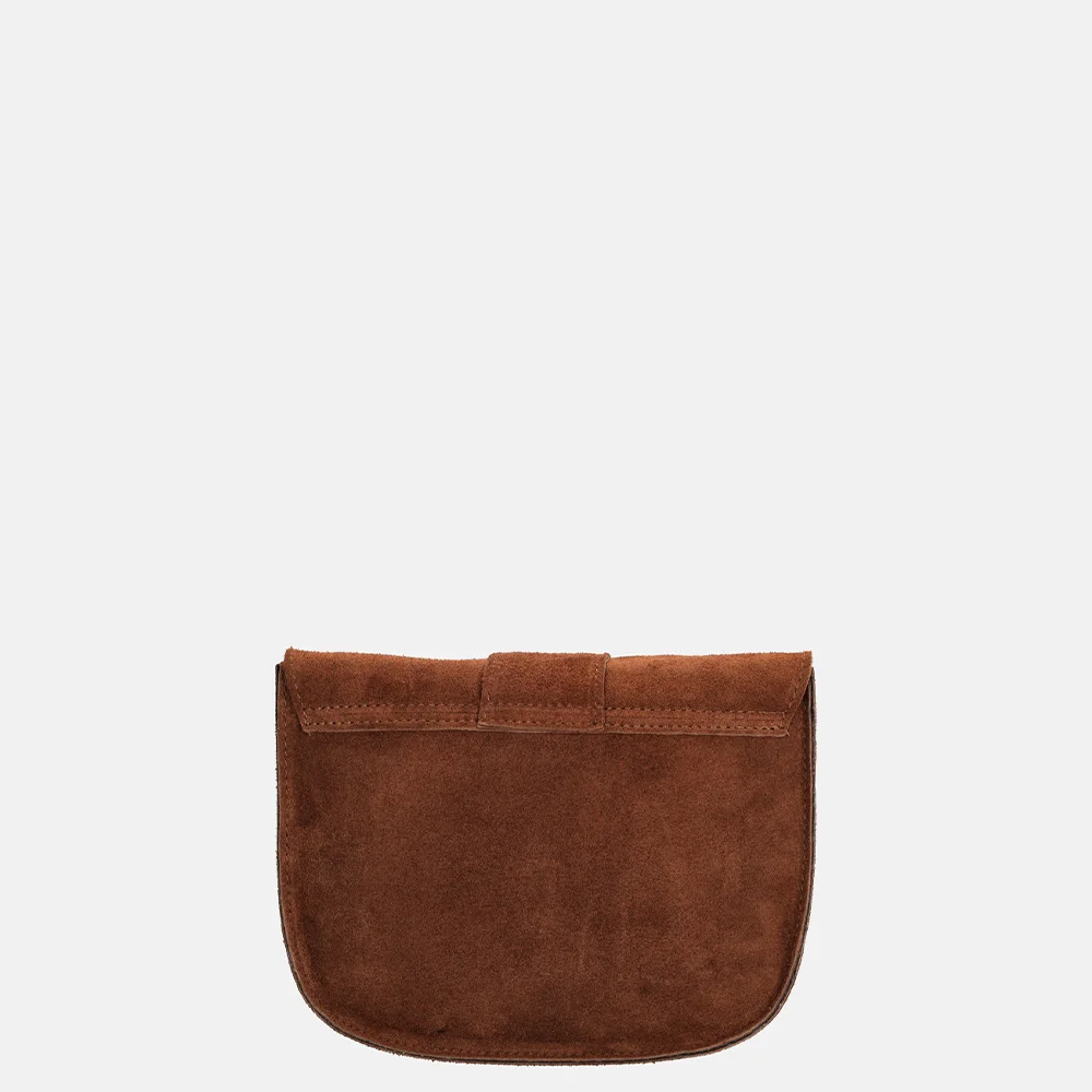 Charm London crossbody tas cognac bij Duifhuizen