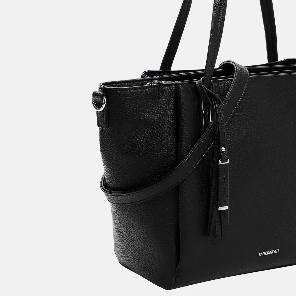 Emily & Noah Brook shopper black bij Duifhuizen