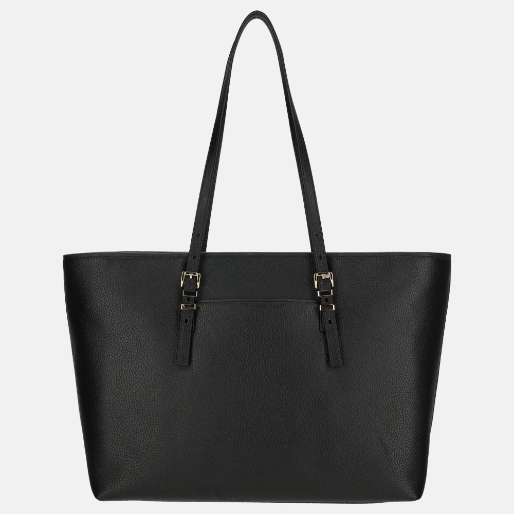 Michael Kors Quinn shopper L black bij Duifhuizen