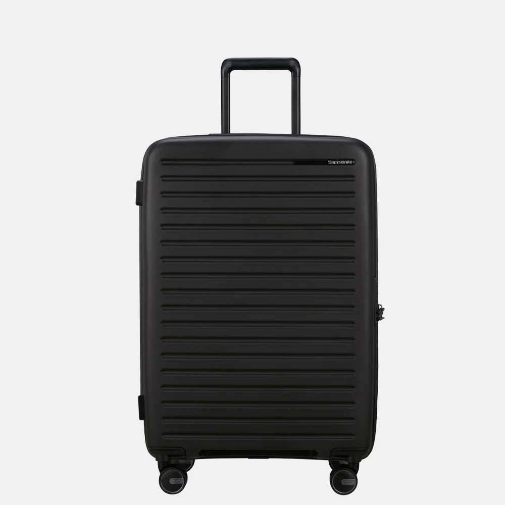 Samsonite Restackd reiskoffer 68 cm uitbreidbaar black