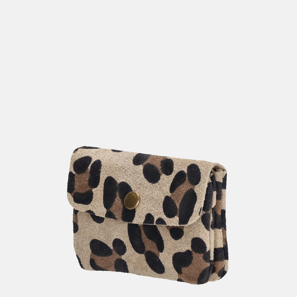 Charm London portemonnee leopard groot bij Duifhuizen