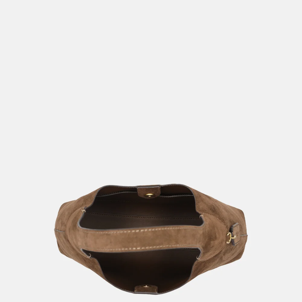 Coach Brooklyn buideltas chocolat bij Duifhuizen