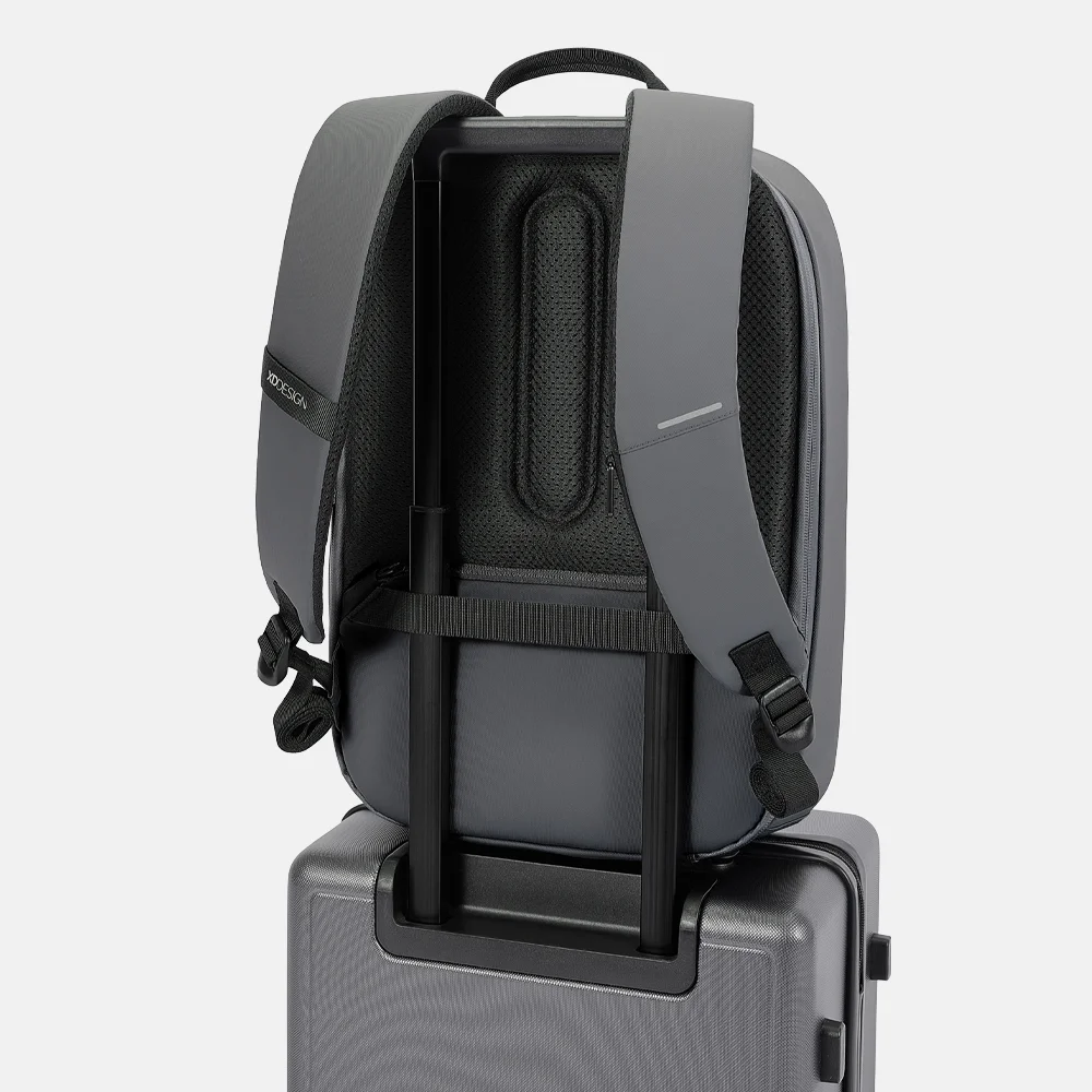 XD Design Bobby Edge laptoprugzak antidiefstal 16 inch grey bij Duifhuizen