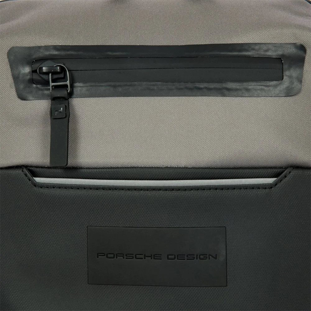 Porsche Design Urban Eco schoudertas S stone grey bij Duifhuizen