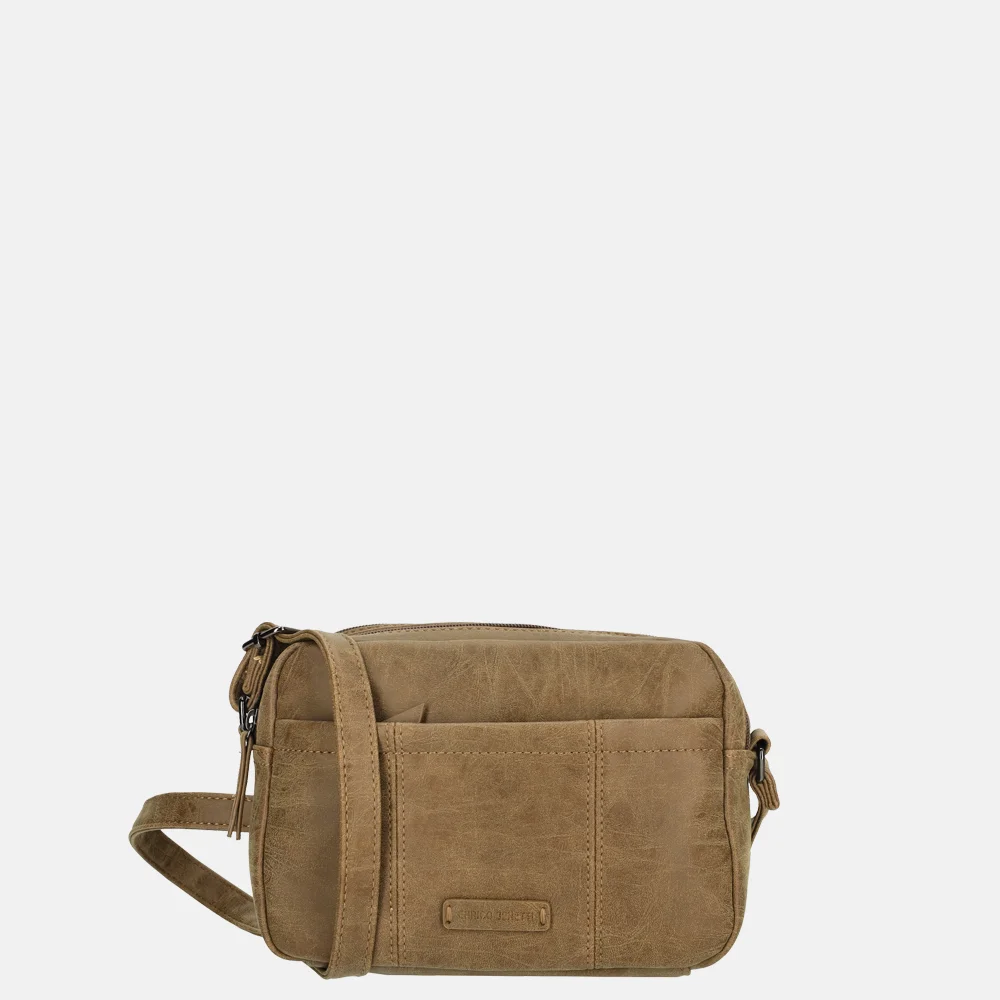 Enrico Benetti Kate crossbody tas camel